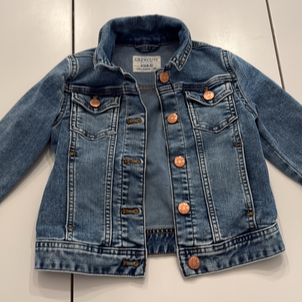 Crewcuts Blue Jean Jacket Classic Trucker Style